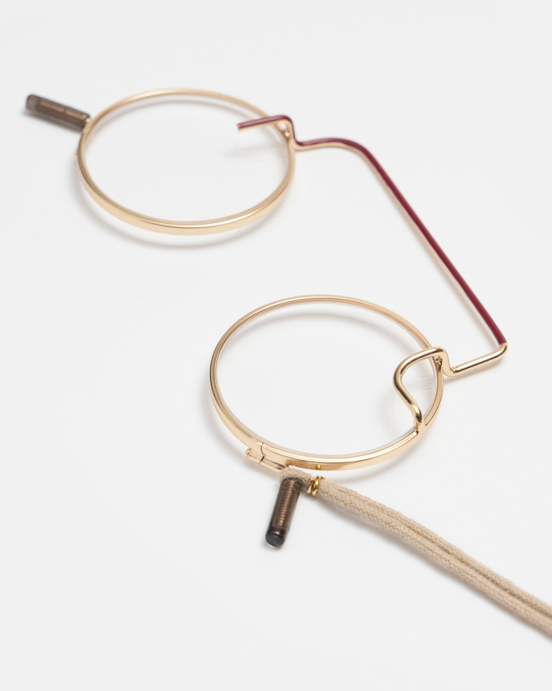 CIQI Circle Lesebrille – Rubin