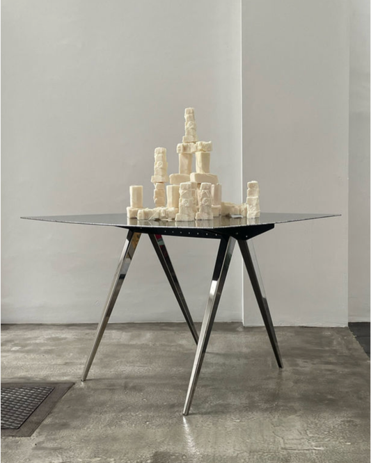 Malte van der Meyden EPS5 Candle in white