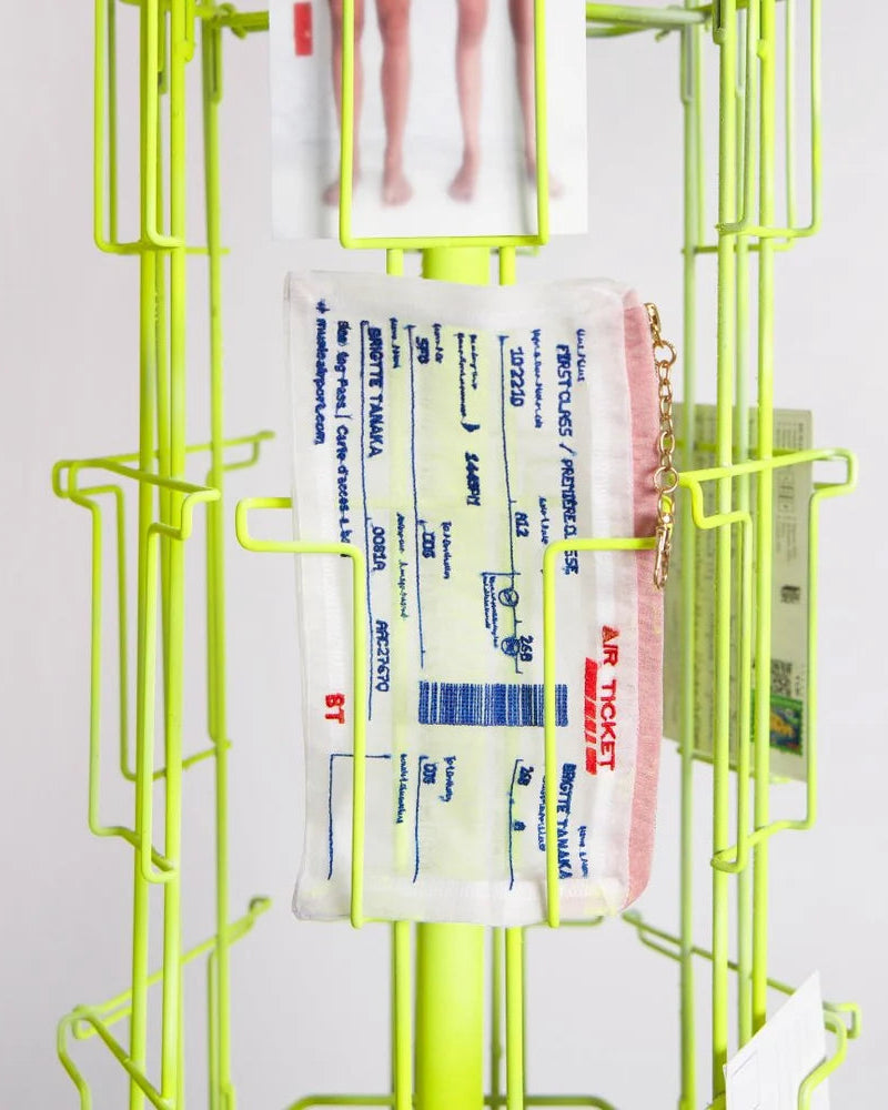 Brigitte Tanaka Air Ticket Pouch Key Holder