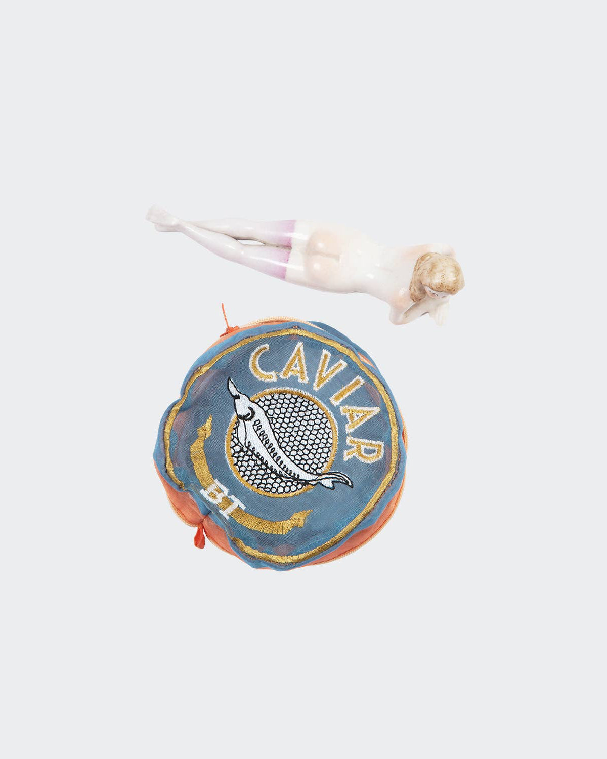 Brigitte Tanaka Organza Caviar Pouch