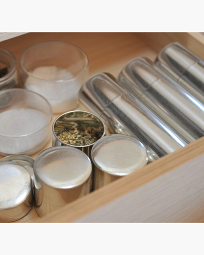 SyuRo Decorative Cylindrical Tin Can (SS / S / M)
