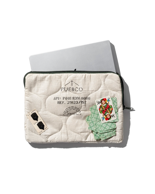 Puebco Cotton Quilting Laptop Case Small / Large