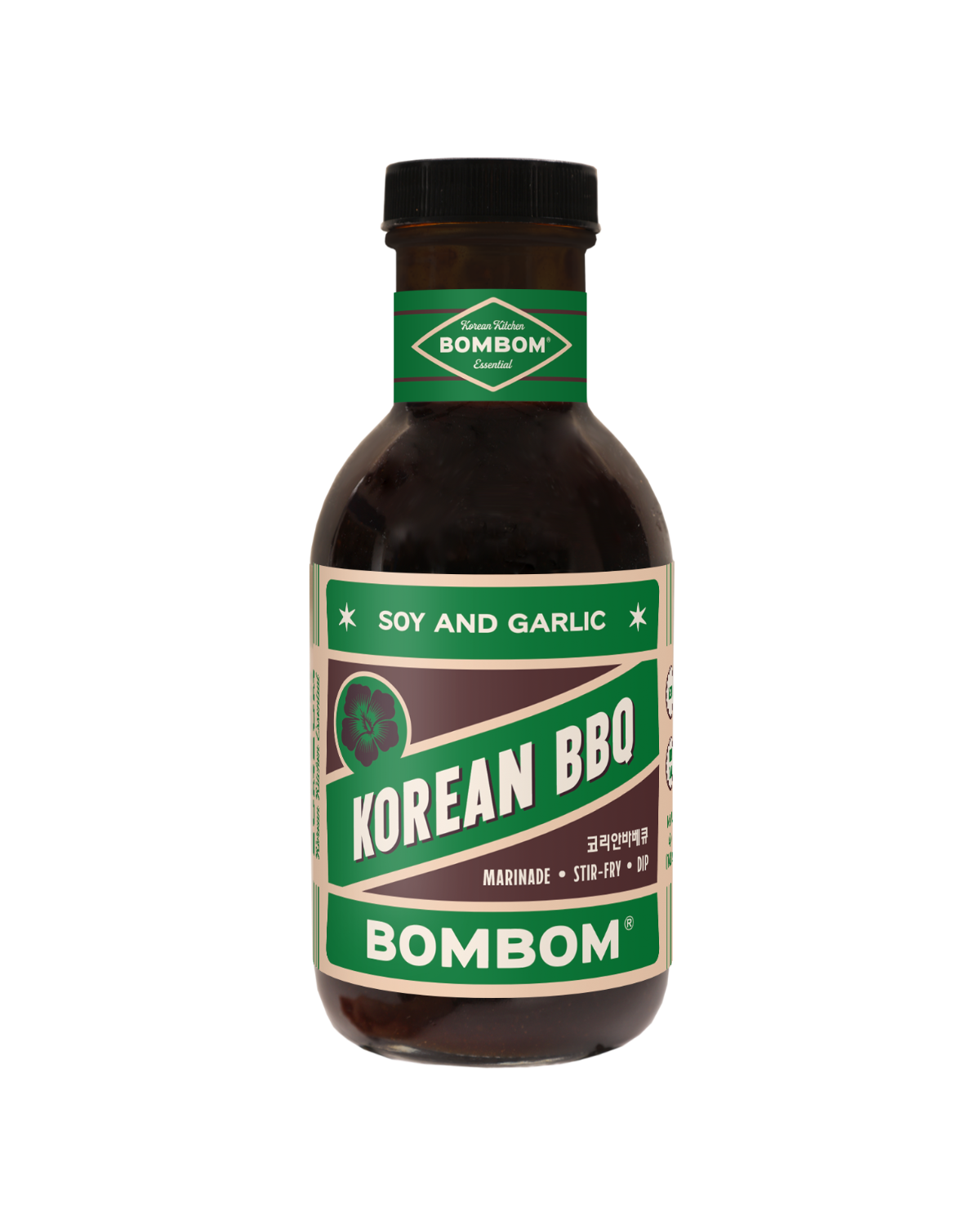 BOMBOM Korean BBQ Sauce - Soy & Garlic Flavour