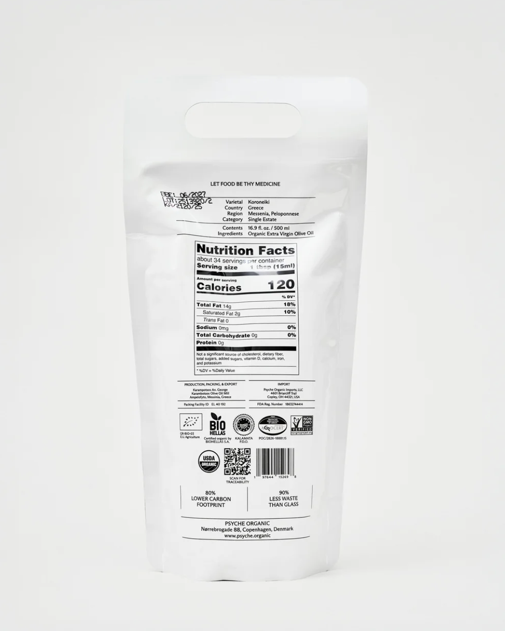 Psyche Bio Olivenöl Extra Nativ