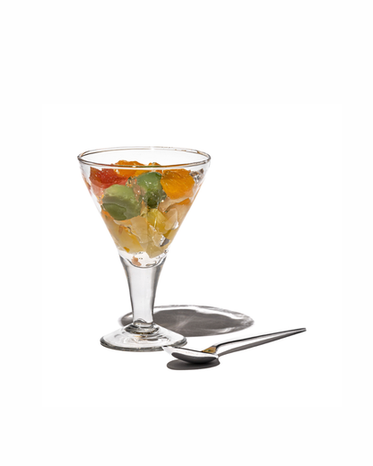 Puebco Geblasene Glas Dessertschale Dreieck
