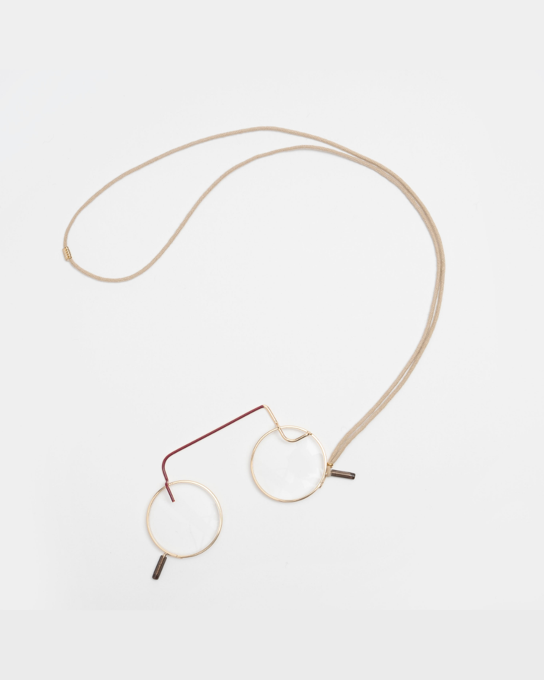 CIQI Circle Lesebrille – Rubin