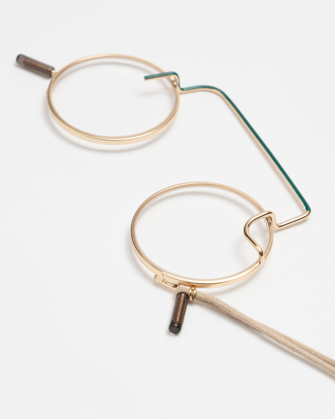CIQI Circle Lesebrille – Grün