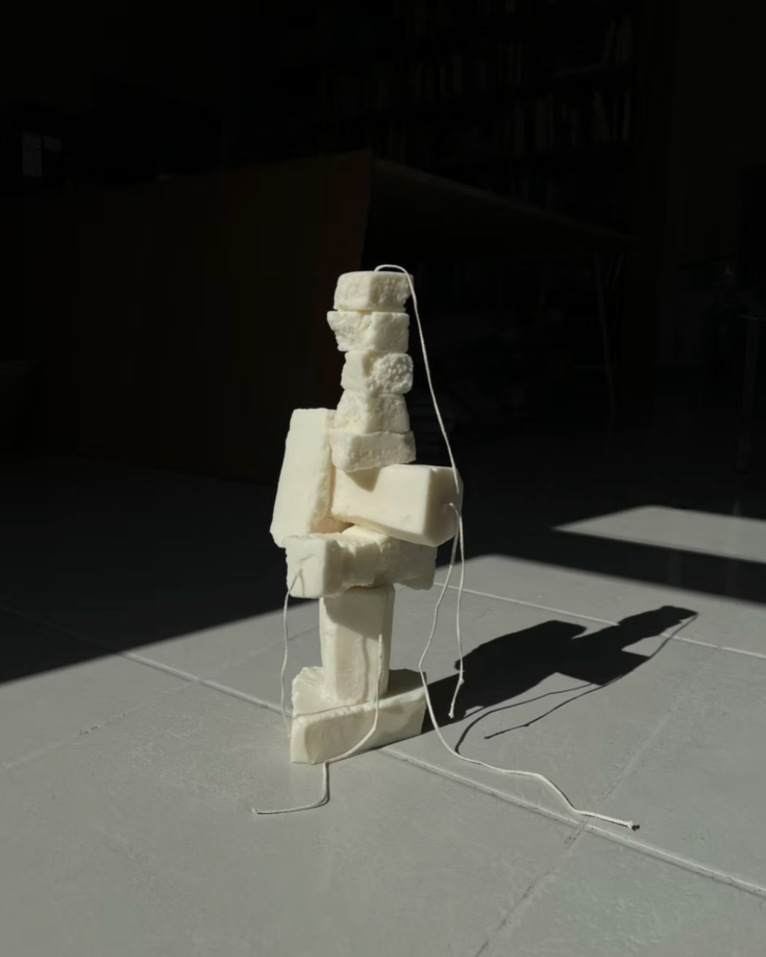 Malte van der Meyden EPS5 Candle in white