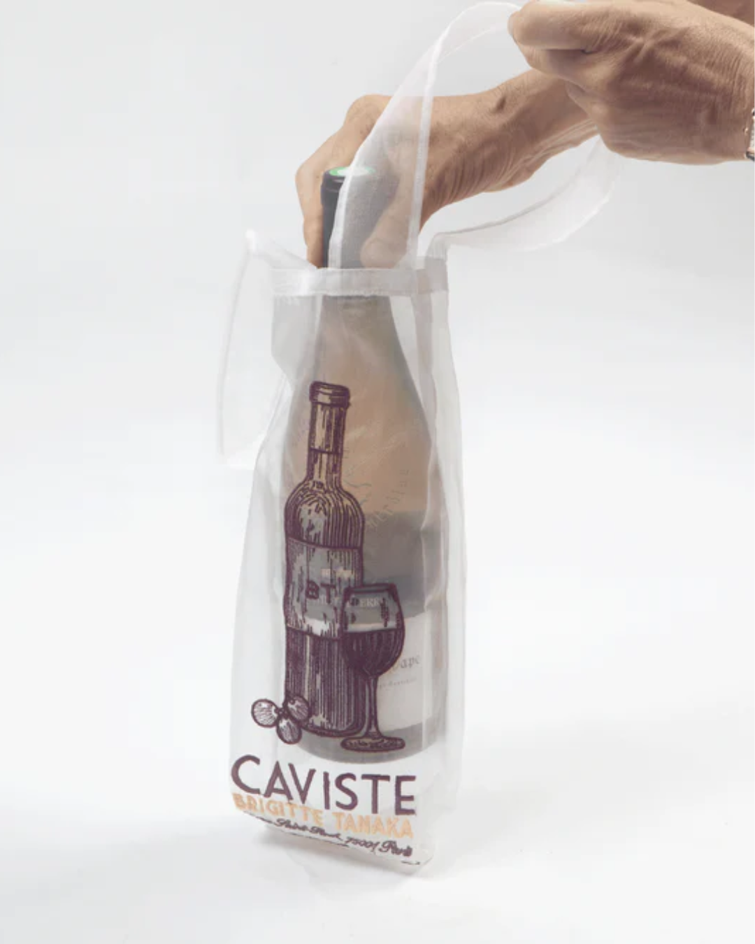 Brigitte Tanaka Moulin Rouge® Champagne Bottle Bag - Limited Edition