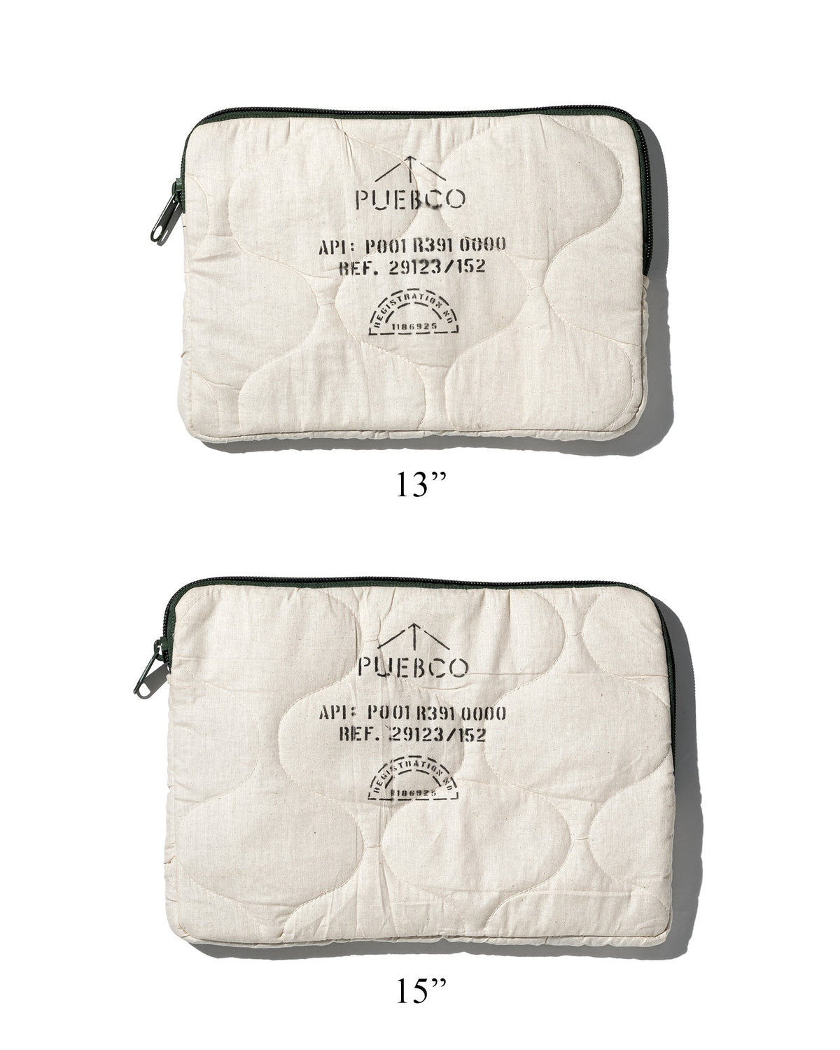 Puebco Cotton Quilting Laptop Case Small / Large