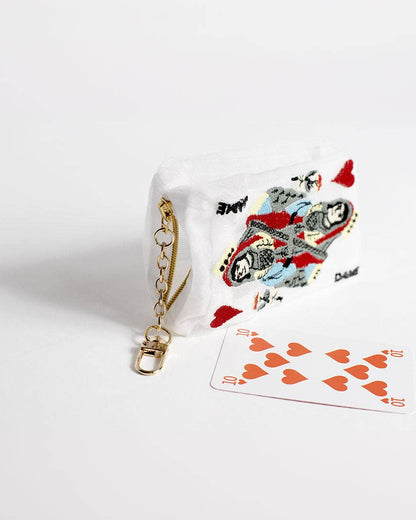 Brigitte Tanaka Organza Playing Card Pouch