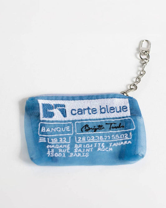 Brigitte Tanaka Blue Card Holder