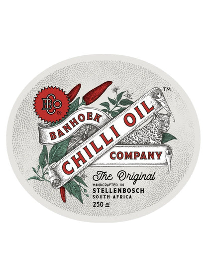 Banhoek Chilli Oil Original — Label Detail
