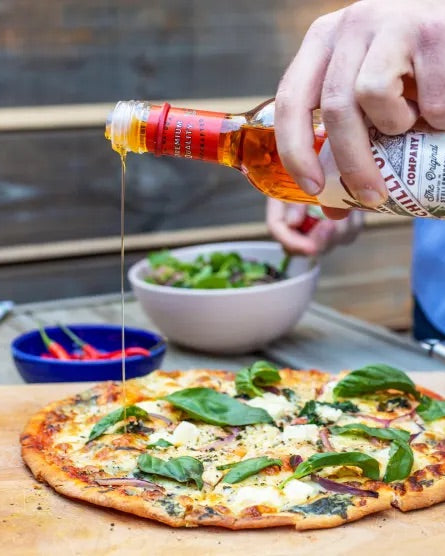Banhoek Chilli Oil on Pizza