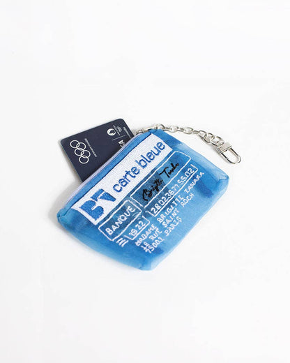 Brigitte Tanaka Blue Card Holder