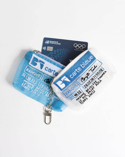 Brigitte Tanaka White Card Holder