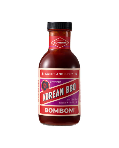 BOMBOM Korean BBQ Sauce -  Sweet & Spicy Flavour