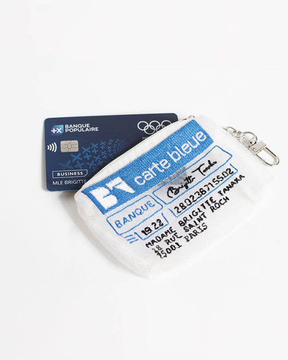 Brigitte Tanaka White Card Holder
