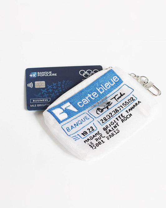 Brigitte Tanaka White Card Holder